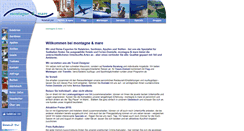 Desktop Screenshot of montagne-mare.de